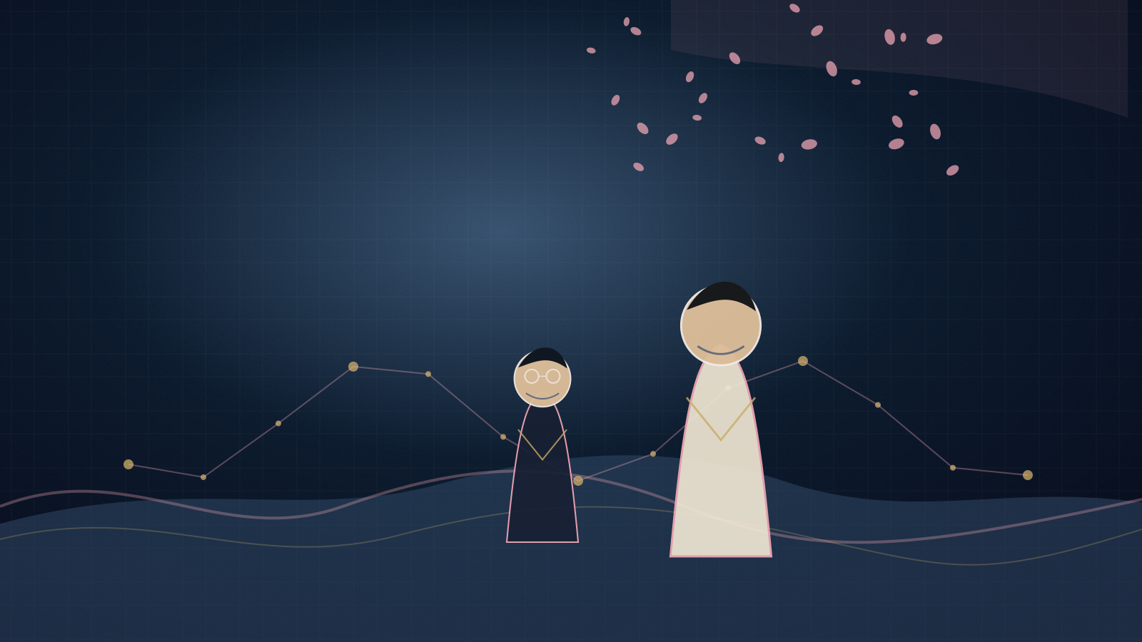 in-stars.net content explainer visual in sakura ukiyo-e B2B bridge